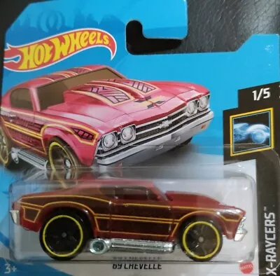 Buy Hot Wheels 69 Chevelle 2021 Muscle Car X-Raycers 77/250 1/5 RARE • 4.99£