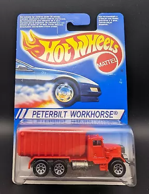 Buy Hot Wheels Peterbilt Workhorse Truck Lorry International Card Vintage 1994 L37 • 9.95£