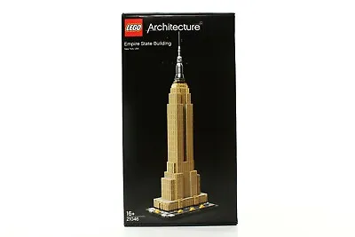 Buy Lego Architecture Set 21046 Empire State Building - Brand New In Sealed Box NISB • 157.86£