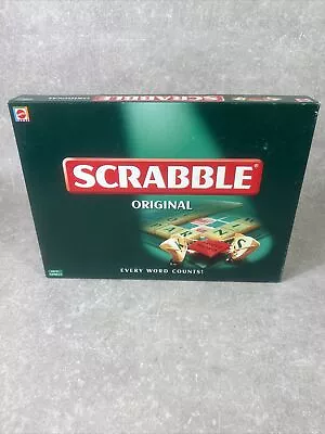 Buy New Sealed Mattel Scrabble Original (51272) 2003 Edition • 14.75£