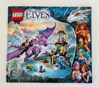 Buy Lego Elves 41178 The Dragon Sanctuary - Instruction Manual • 9.99£