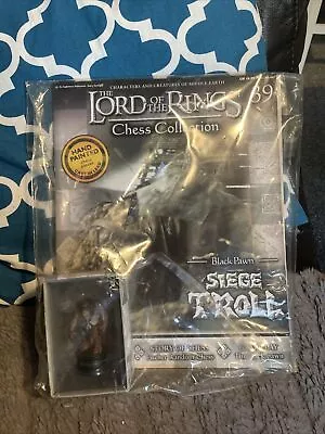 Buy Eaglemoss No.39 Lord Of The Rings Chess Collection SIEGE TROLL Black Pawn. NEW • 5£