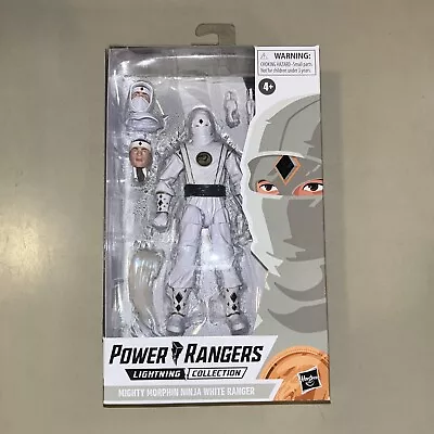Buy Power Rangers Lightning Collection Ninja White Ranger Mighty Morphin 6” Figure • 39.99£