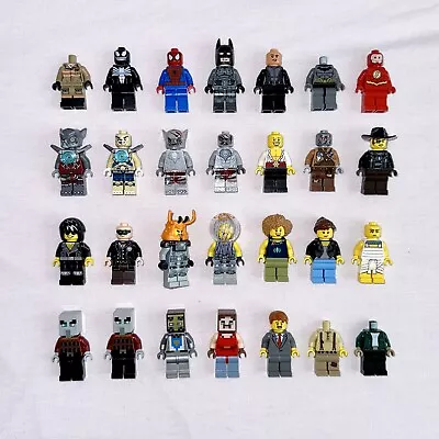 Buy LEGO X28 Minifigure Bundle DC Batman Flash Ghostbusters Minecraft Chima Venom • 8.50£