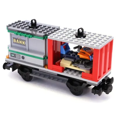 Buy Lego Train City Cargo Containers Bank Snowmobile Wagon From 60198 NEW • 29.99£
