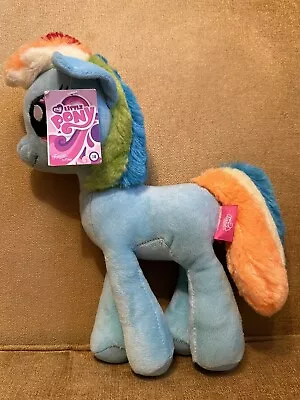 Buy Famosa Softies MY LITTLE PONY Rainbow Dash Hasbro Soft Toys Plush 12” WITH TAGS • 10£