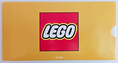 Buy Lego VIP Insiders 5007159 Yellow Classic Logo Tin Sign - Brand New • 12£