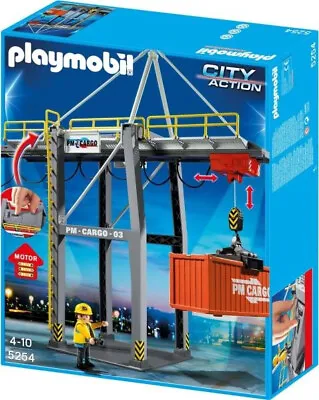 Buy Playmobil 5254 City Action Loading Crane - Rare • 30£