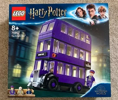 Buy LEGO Harry Potter: The Knight Bus (75957) Retired Unopened Bubble-Wrapped • 60£