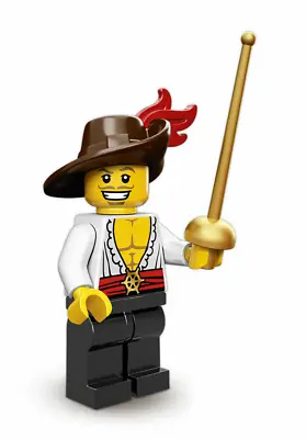 Buy Lego Series 12 Swashbuckler With Gold Rapier Sword • 8.99£