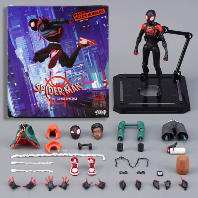 Buy Hot 1/12 Into The Spider-Verse Action Figure Peter B. Parker Sentinel Miles • 52.79£