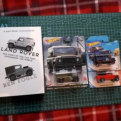 Buy Hot Wheels Land Rover Car Culture The Story Of The Car That Conquered The World • 28.50£