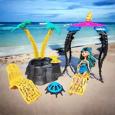 Buy Monster High 13 Wishes - Desert Frights Oasis + Nile Cleo / Mattel 2012 • 74.14£