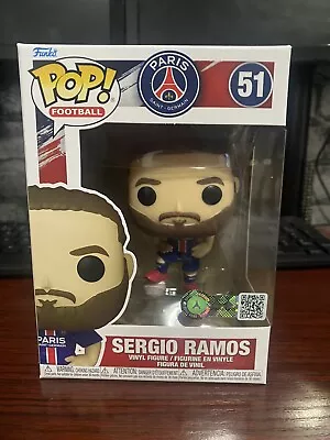 Buy Sergio Ramos FUNKO POP VINYL PARIS SAINT-GERMAIN Psg Football Brand New In Box • 20£