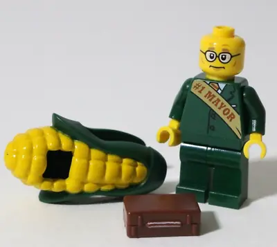 Buy LEGO Mayor Fleck Minifigure 60271 City Adventures Main Square Corn Guy - Genuine • 16.99£