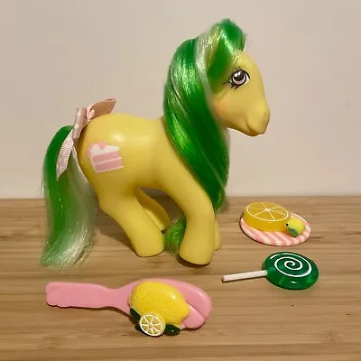 Buy My Little Pony Lemon Treats Vintage G1 Hasbro 1987 Candy Cane Pony Rare VGC • 56£