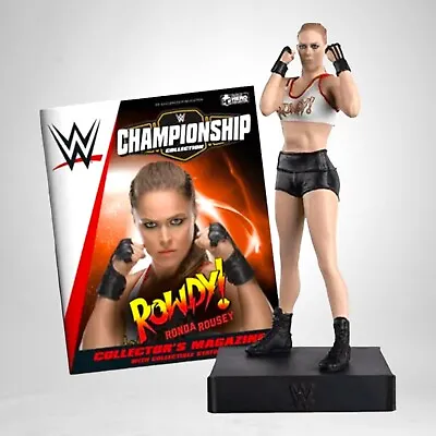 Buy Ronda Rousey Rowdy Figurine WWE Championship Collection Eaglemoss • 11.66£