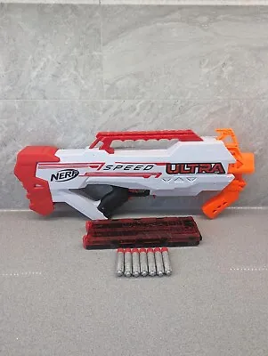 Buy Nerf Speed Ultra Motorised Blaster With Darts & Magazine Fun Outdoor Toy • 17.99£