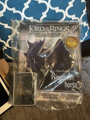 Buy Lord Of The Rings Chess Collection Issue 49 Ringwraith Horse Eaglemoss Figure • 10£