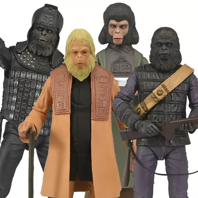 Buy Preorder 10/2024 Planet Of The Apes Classic Series Set Of 4 Figure NECA Euro 180 • 41.10£