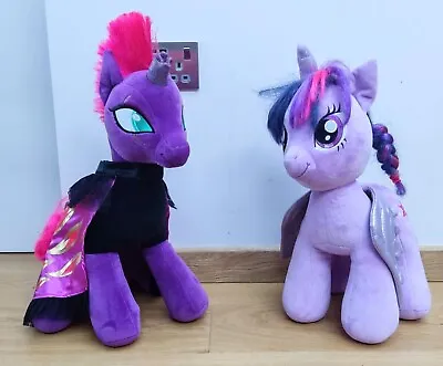 Buy My Little Pony Build A Bear Tempest Shadow + Twilight Sparkle Soft Plush Toy 18  • 17.95£
