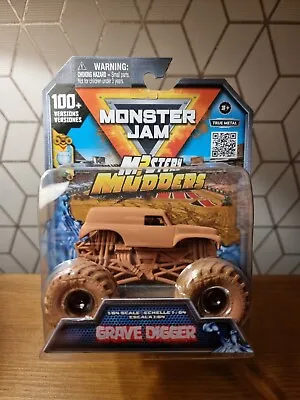 Buy Grave Digger MONSTER JAM Mystery Mudder Truck 2023 1/64 Spin Master Series 1 • 11.97£
