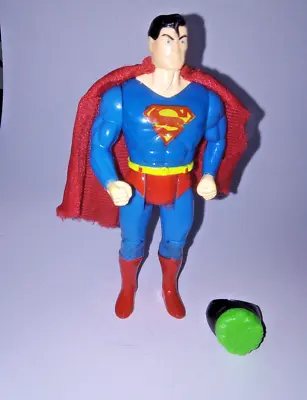 Buy DC Superheroes Superman Action Figure - Complete With Kryptonite Ring - Vintage • 25.99£
