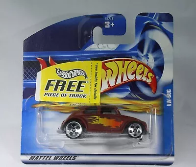 Buy Hot Wheels Extremely Rare VW Bug In Matt Brown From Mainline Series Ref 53718 • 9.99£