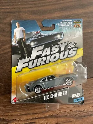 Buy Mattel Fast And Furious Ice Charger Dodge Car F8 23/32  • 8.50£