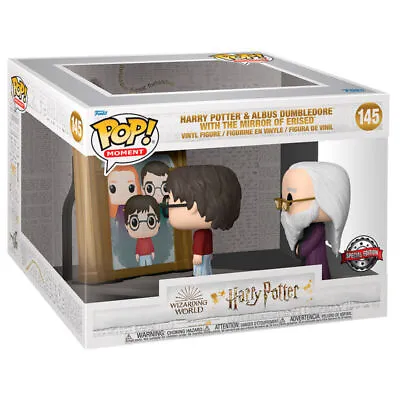 Buy Funko Pop! Moment Harry Potter & Albus Dumbledore Mirror Of Erised Exclusive 145 • 39.95£