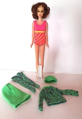 Buy Vintage Barbie Francie  Flip Hair  + Original Jersey & Outfit #1250 Gad-abouts • 209.84£