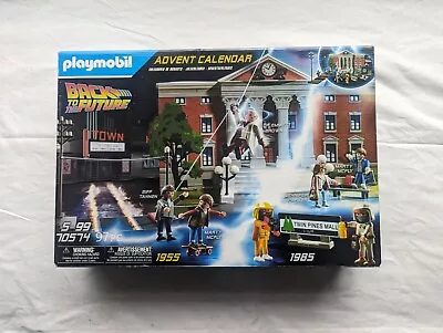 Buy Playmobil 70574 Back To The Future Advent Calendar! Mint Condition! Sealed! • 17£