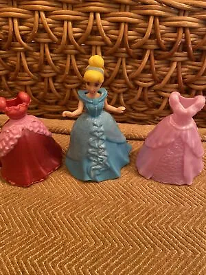 Buy Disney Princess Cinderella Magiclip Magic Clip Doll & 3 Dresses • 15.99£
