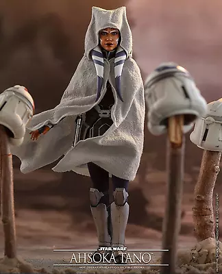 Buy Star Wars Ahsoka Tano W/Hologram Anakin Obi-Wan Yoda 1/6 Action Figure • 295.99£