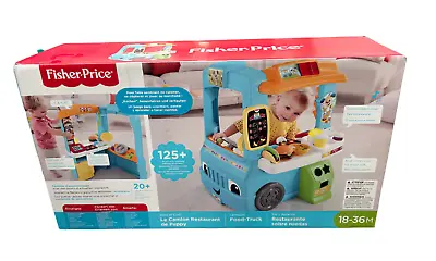 Buy Fisher Price Laugh N Learn Servin Up Food Truck French German Spanish YJN001 NG • 70£