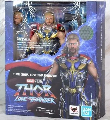 Buy Bandai S H Figuarts Marvel Thor: Love & Thunder Action Figure BNIB (#H1/23) • 49.99£