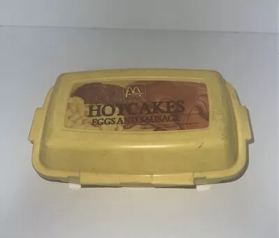 Buy 1988 Fisher Price Mcdonalds Hotcakes Case Htf • 54.94£