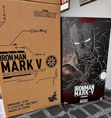 Buy Hot Toys Iron Man Mark V – Iron Man – MMS400 D18 • 250£