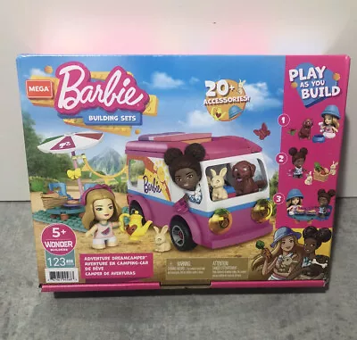 Buy Mega Construx Barbie Adventure Dreamcamper Brand New In Box • 15.95£