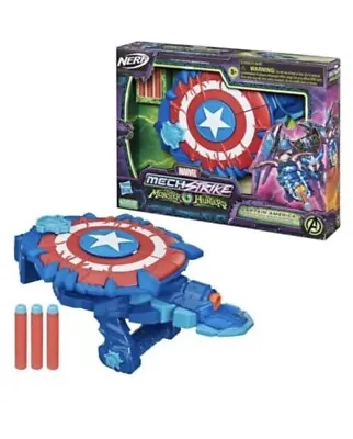Buy Marvel Avengers Mech Strike Monster Hunters Captain America Monster Blast Shield • 21.08£