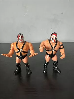 Buy WWF Hasbro Wrestling Action Figures Demolition AX & Smash Tag Team • 24.99£