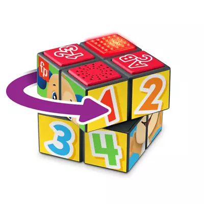 Buy Fisher-Price Laugh & Learn Puppys Activity Cube • 10.49£