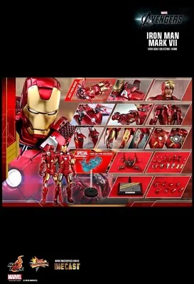 Buy New Hot Toys MMS500D27 Avengers Iron Man Mark VII 7 Diecast Tony Special 1/6 • 505£