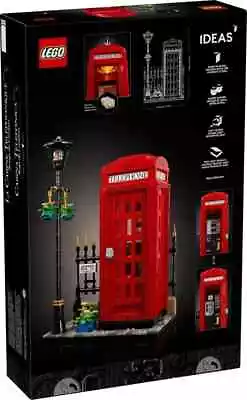 Buy LEGO 21347 IDEAS: Red London Telephone Box. Brand New And Factory Sealed.  • 114.99£