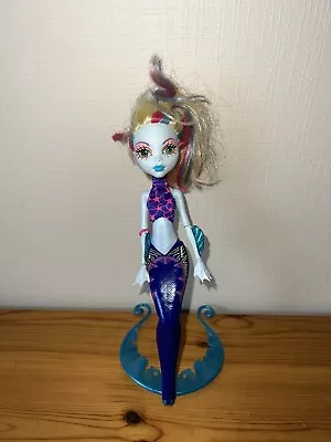 Buy 2008 Mattel Monster High Goulfish Lagoona Blue Doll - Great Scarrier • 15.44£