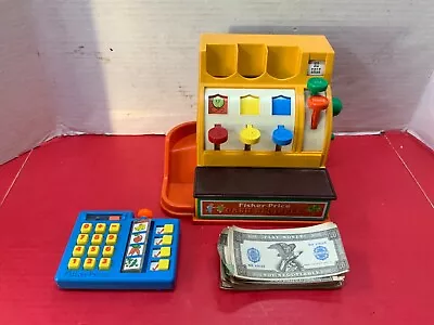 Buy 1974 Fisher Price Cash Register And 1984 Shopping Calculator • 37.89£