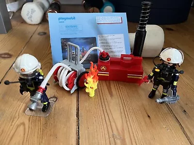 Buy PLAYMOBIL 9468 City Action Firefighters With Water Pump • 8£