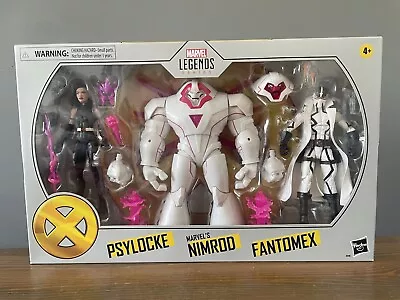 Buy Marvel Legends X-Men Nimrod Psylocke & Fantomex 6  Action Figure 3 Pack Hasbro • 99.95£