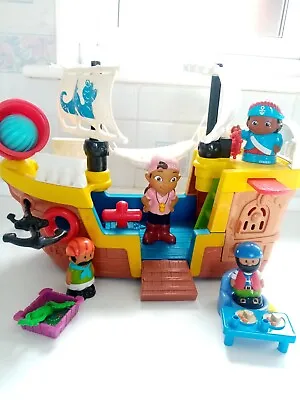 Buy PIRATE SHIP Fisher-Price Little People  + RARE DISNEY IZZY PIRATE AND EXTRAS  • 25£