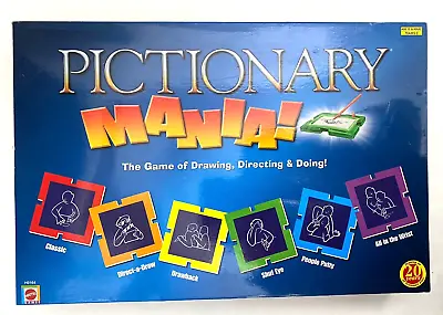 Buy Mattel Pictionary Mania!  Board Game   2005 Edition • 8.99£